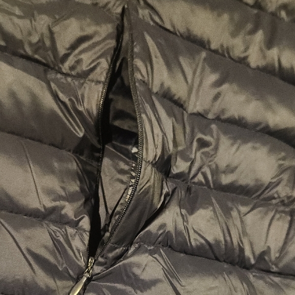 Men's Navy Blue Puffer Jacket - Picture 4 of 8